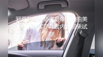 邪恶的房东暗藏摄像头偷拍美女租客刚买了几套内衣回来试穿