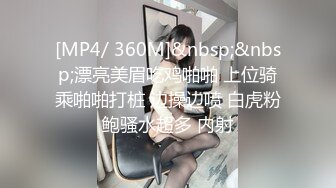 [MP4/ 360M]&nbsp;&nbsp;漂亮美眉吃鸡啪啪 上位骑乘啪啪打桩 边操边喷 白虎粉鲍骚水超多 内射