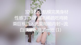 ❤️❤️顶级职业航模完美身材 性感丁字裤 逼毛稀疏吃鸡骑乘巨根后入无套啪啪内射~流白浆淫水湿了一地 (1)