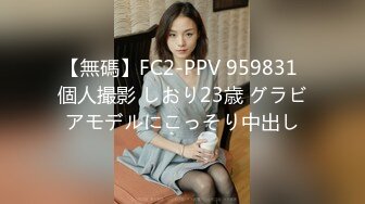 【無碼】FC2-PPV 959831 個人撮影 しおり23歳 グラビアモデルにこっそり中出し