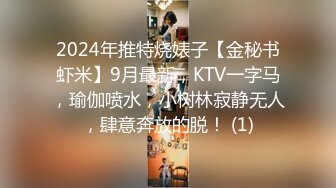 2024年推特烧婊子【金秘书虾米】9月最新，KTV一字马，瑜伽喷水，小树林寂静无人，肆意奔放的脱！ (1)